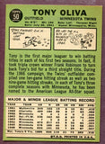 1967 Topps Baseball #050 Tony Oliva Twins EX-MT 446478