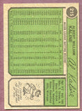 1974 Topps Baseball #215 Al Kaline Tigers VG-EX 446484
