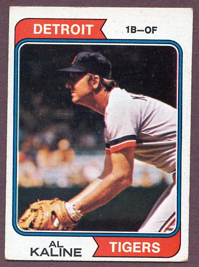 1974 Topps Baseball #215 Al Kaline Tigers VG-EX 446485