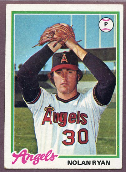 1978 Topps Baseball #400 Nolan Ryan Angels EX 446488
