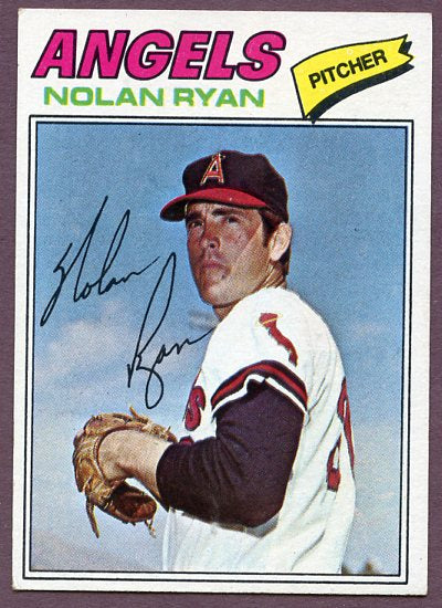 1977 Topps Baseball #650 Nolan Ryan Angels EX 446491