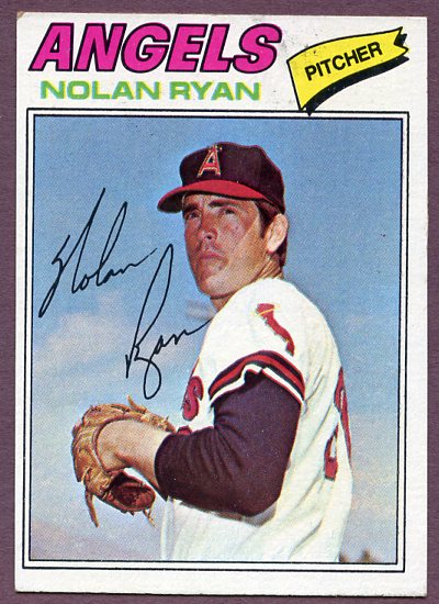 1977 Topps Baseball #650 Nolan Ryan Angels VG-EX 446494