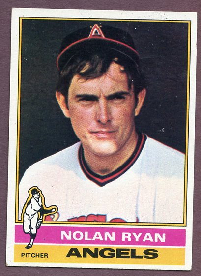1976 Topps Baseball #330 Nolan Ryan Angels EX 446495