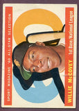 1960 Topps Baseball #554 Willie McCovey A.S. Giants Fair 446499