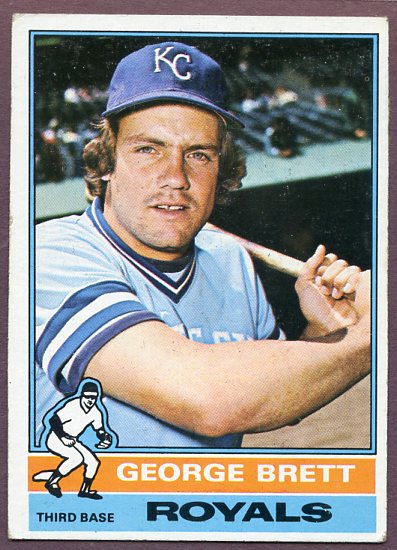 1976 Topps Baseball #019 George Brett Royals VG-EX 446533
