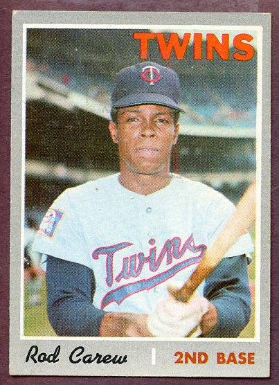 1970 Topps Baseball #290 Rod Carew Twins EX 446541