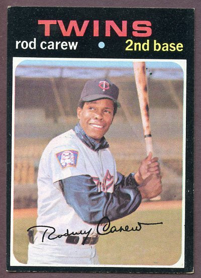 1971 Topps Baseball #210 Rod Carew Twins EX 446544