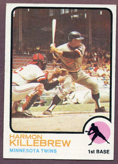 1973 Topps Baseball #170 Harmon Killebrew Twins EX-MT 446551