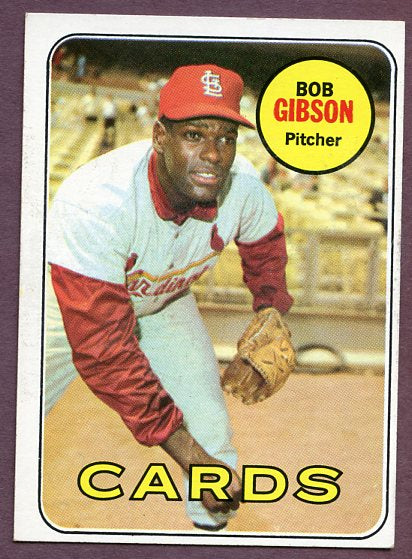 1969 Topps Baseball #200 Bob Gibson Cardinals EX+/EX-MT 446555