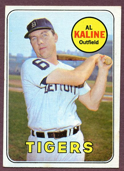 1969 Topps Baseball #410 Al Kaline Tigers VG-EX 446557