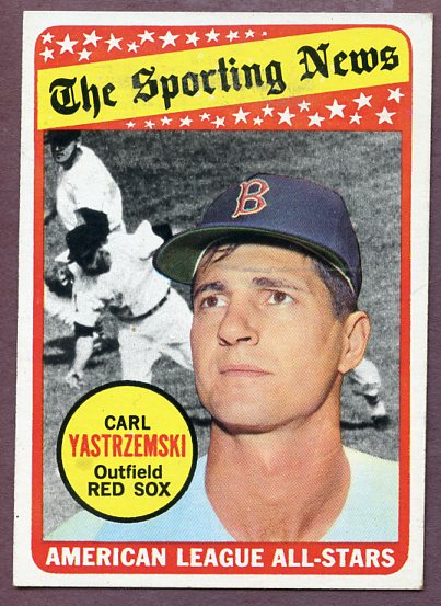 1969 Topps Baseball #425 Carl Yastrzemski A.S. Red Sox EX 446568