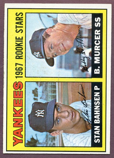 1967 Topps Baseball #093 Bobby Murcer Yankees EX-MT 446578