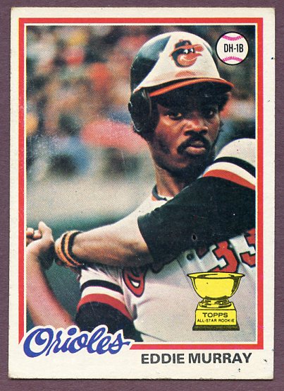 1978 Topps Baseball #036 Eddie Murray Orioles VG-EX 446584