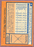 1978 Topps Baseball #036 Eddie Murray Orioles EX 446585