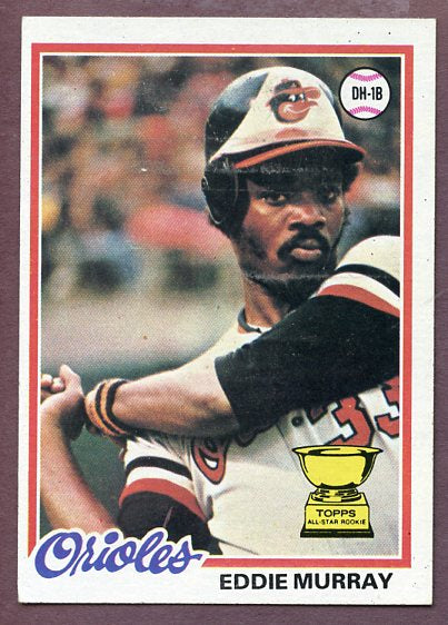 1978 Topps Baseball #036 Eddie Murray Orioles EX 446586