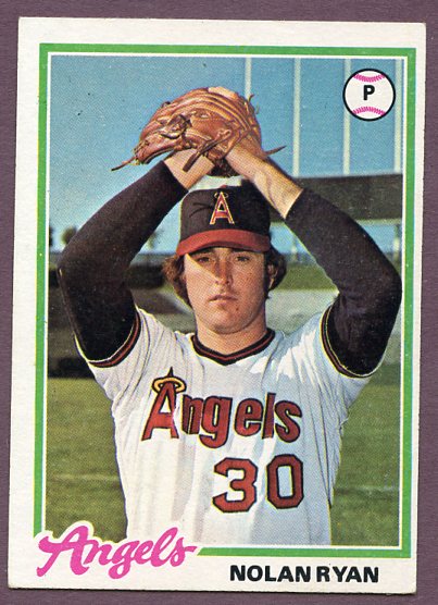 1978 Topps Baseball #400 Nolan Ryan Angels EX 446590