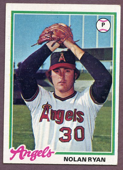 1978 Topps Baseball #400 Nolan Ryan Angels EX 446591