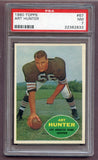 1960 Topps Football #067 Art Hunter Rams PSA 7 NM 446624