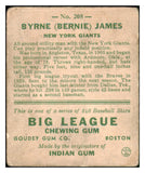 1933 Goudey #208 Bernie James Giants GD-VG 446800
