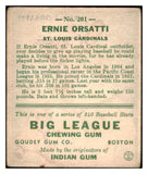 1933 Goudey #201 Ernie Orsatti Cardinals VG-EX 446811
