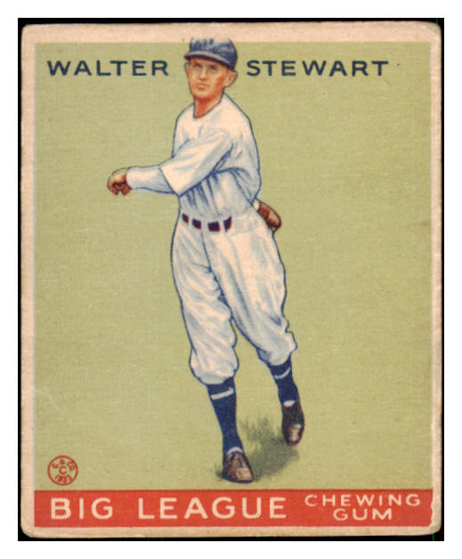 1933 Goudey #146 Walter Stewart Senators VG-EX 446816