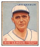 1933 Goudey #162 Leo Mangum Braves EX 446823