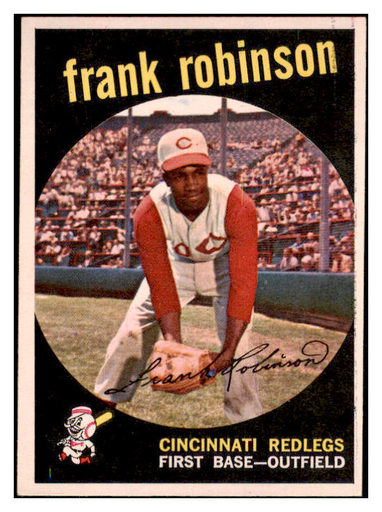1959 Topps Baseball #435 Frank Robinson Reds EX-MT 446964