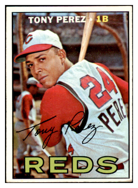 1967 Topps Baseball #476 Tony Perez Reds EX+/EX-MT 446977