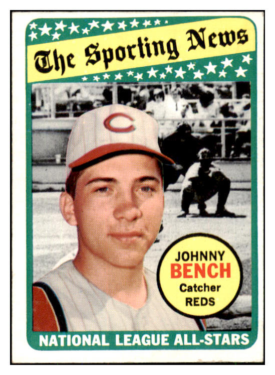 1969 Topps Baseball #430 Johnny Bench A.S. Reds EX+/EX-MT 446985