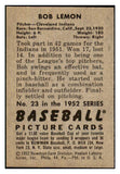1952 Bowman Baseball #023 Bob Lemon Indians EX-MT 447049
