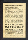 1952 Bowman Baseball #008 Pee Wee Reese Dodgers EX-MT 447065