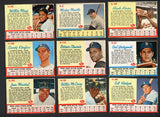 1962 Post Complete Set VG-EX/EX Mantle Aaron Clemente Mays 447073