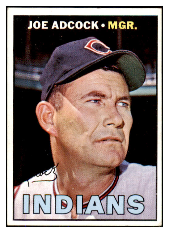1967 Topps Baseball #563 Joe Adcock Indians NR-MT 447099