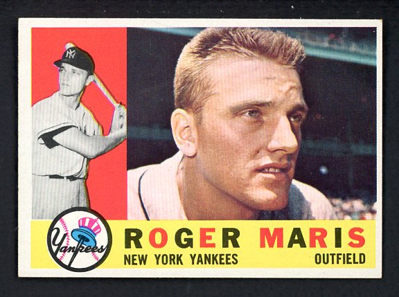 1960 Topps Baseball #377 Roger Maris Yankees EX-MT 447292