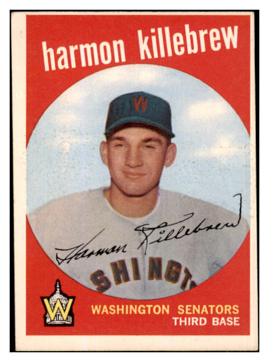 1959 Topps Baseball #515 Harmon Killebrew Senators VG-EX 447366