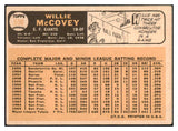 1966 Topps Baseball #550 Willie McCovey Giants VG-EX 447402