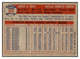 1957 Topps Baseball #030 Pee Wee Reese Dodgers VG 447415