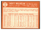 1964 Topps Baseball #013 Hoyt Wilhelm White Sox EX-MT 447437