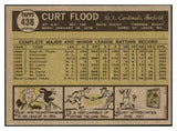 1961 Topps Baseball #438 Curt Flood Cardinals VG-EX 447439