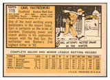 1963 Topps Baseball #115 Carl Yastrzemski Red Sox EX-MT 447463