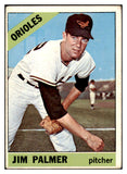 1966 Topps Baseball #126 Jim Palmer Orioles VG 447488