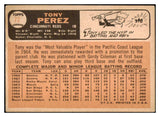 1966 Topps Baseball #072 Tony Perez Reds VG 447489