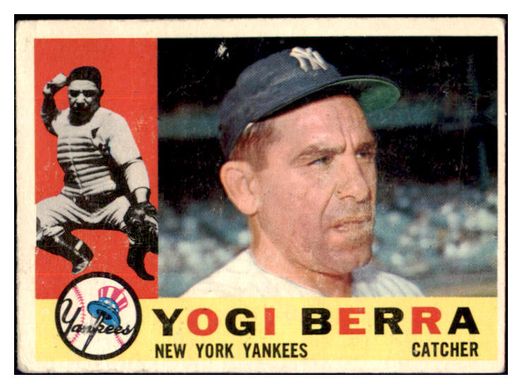1960 Topps Baseball #480 Yogi Berra Yankees GD-VG 447527