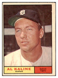 1961 Topps Baseball #429 Al Kaline Tigers EX 447559