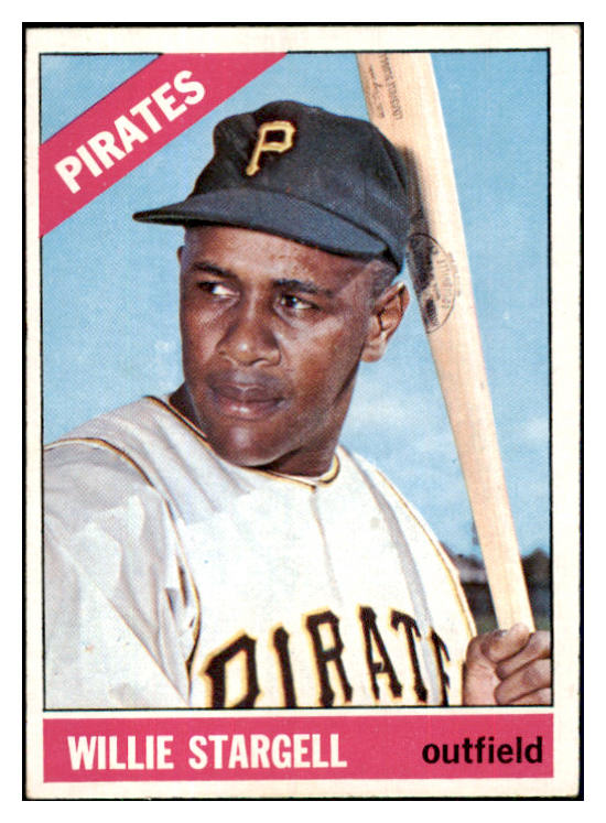 1966 Topps Baseball #255 Willie Stargell Pirates EX-MT 447585