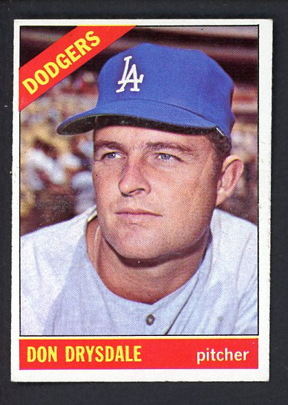 1966 Topps Baseball #430 Don Drysdale Dodgers EX-MT 447588