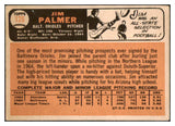 1966 Topps Baseball #126 Jim Palmer Orioles VG 447591