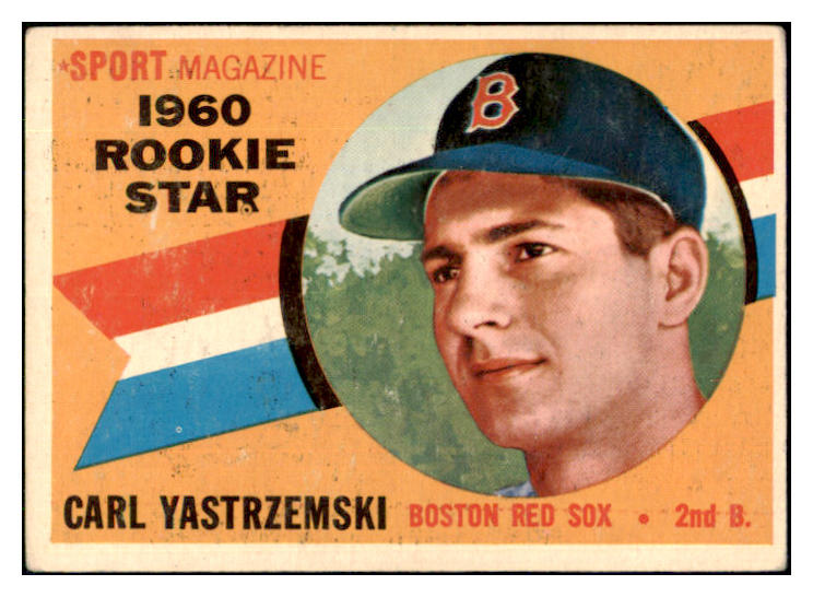 1960 Topps Baseball #148 Carl Yastrzemski Red Sox VG 447620