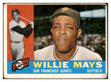 1960 Topps Baseball #200 Willie Mays Giants Good 447629