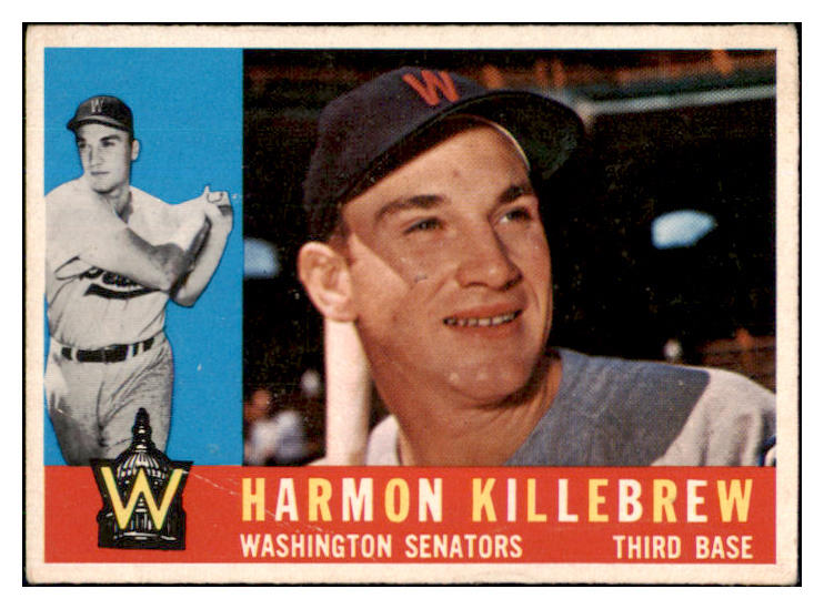 1960 Topps Baseball #210 Harmon Killebrew Senators GD-VG 447637